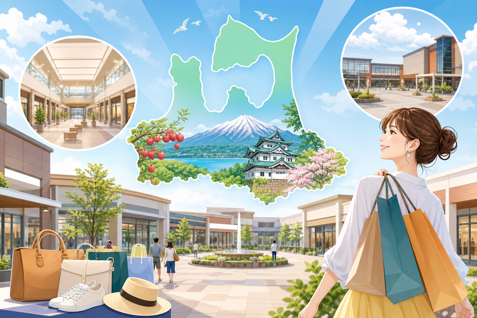青森県のアウトレットはどこにある？おすすめ店舗は？